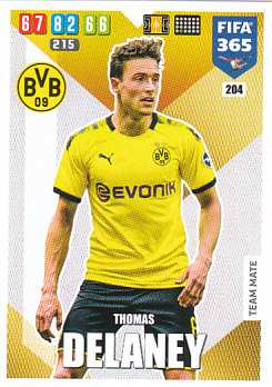 Thomas Delaney Borussia Dortmund 2020 FIFA 365 #204